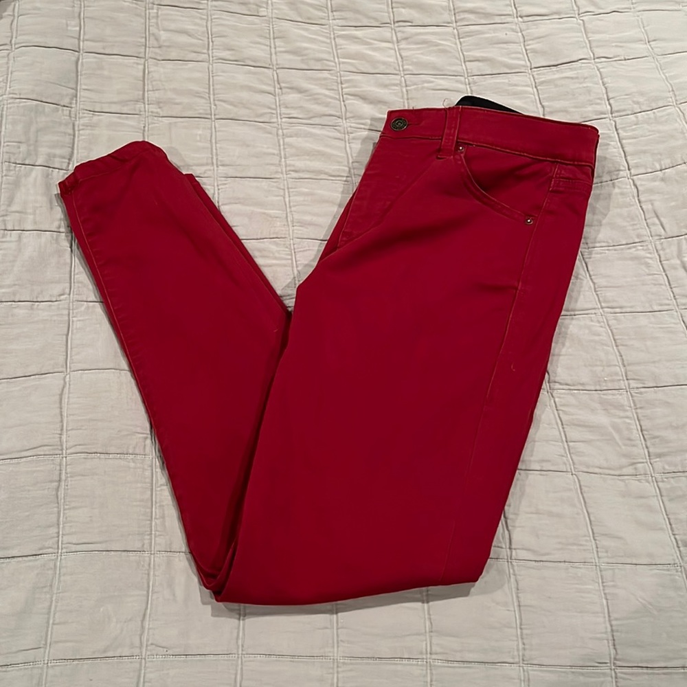 Lularoe Skinny Jeans - Cranberry - 28